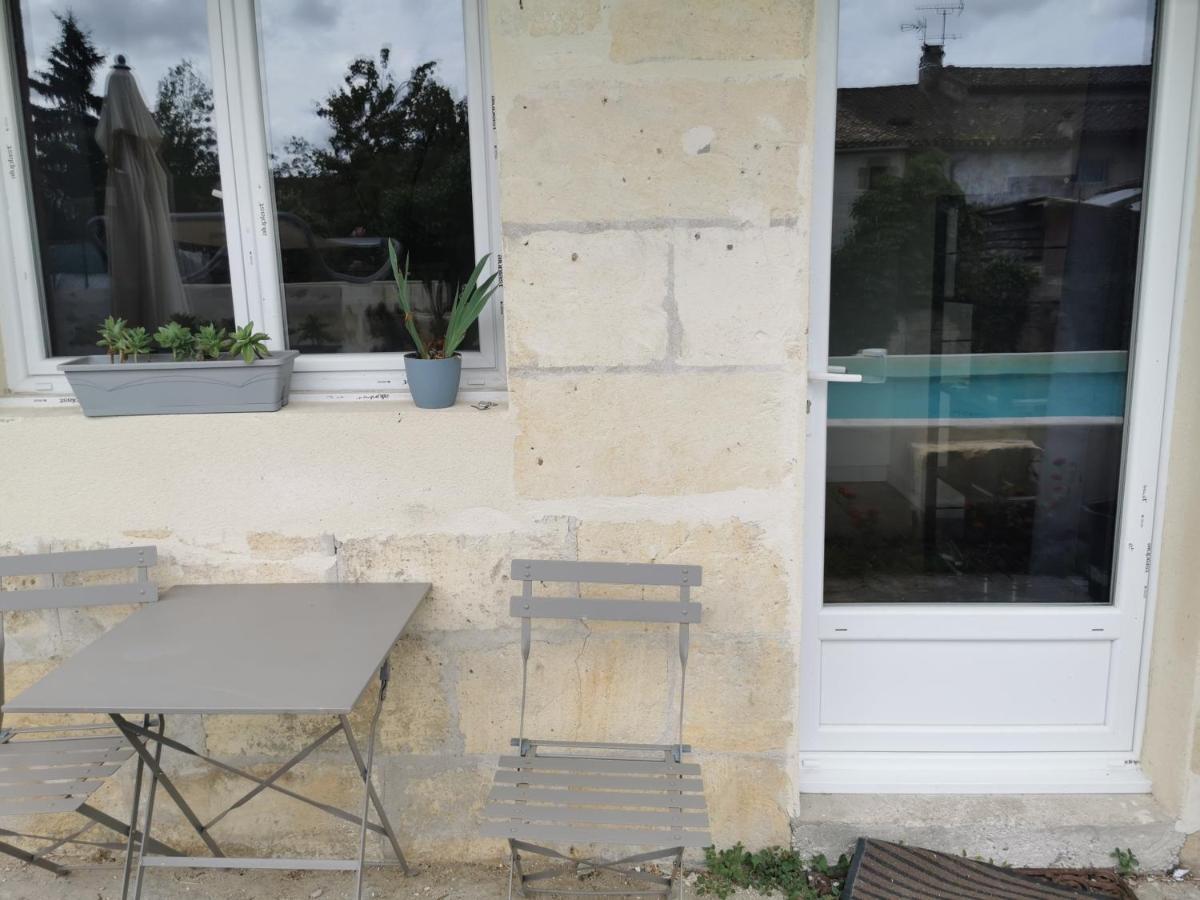 Jolie Villa Avec Piscine Dans Le St Emilionnais Sainte-Terre Exterior photo